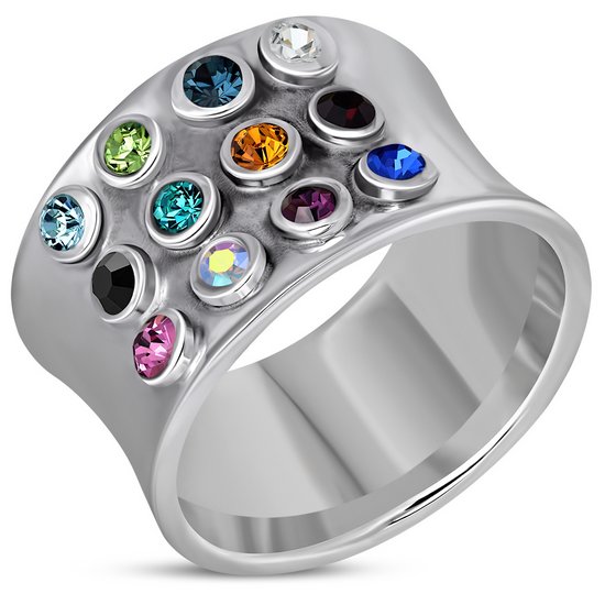 Sterling Silver Hoshen Ring, r448
